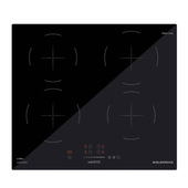 Glem Gas GTI640SL piano cottura Nero Da incasso 60 cm Piano cottura a induzione 4 Fornello(i)