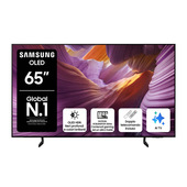Samsung OLED AI TV 65" QE65S85FAEXZT 4K, Processore NQ4 AI Gen2, 4K AI Upscaling, Schermo antiriflesso, OLED HDR, Dolby Atmos & OTS Lite, Contour Design, Vision AI Smart TV, 2025