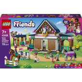 LEGO Friends 42688 Scuderia e Accademia di Equitazione, Gioco Didattico con Animali, 3 Mini Bamboline e Accessori, Regalo 7+