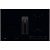 AEG TH84CB03FB Nero Da incasso 80 cm Piano cottura a induzione 4 Fornello(i) Cappa da incasso