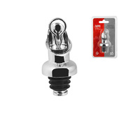 Pengo Home Tappo versatore salvagoccia Soave in plastica argento