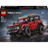 LEGO Technic 42213 SUV Ford Bronco, Macchina Giocattolo con Porte Apribili, Motore V6, Sospensioni e Sterzo, Idea Regalo 9+