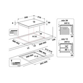Ignis GS 09Q60 NE Nero Da incasso 60 cm Piano cottura a induzione 4 Fornello(i)