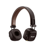 Marshall MAJOR IV Cuffie Con cavo e senza cavo A Padiglione MUSICA USB tipo-C Bluetooth Marrone