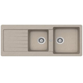 Glem Gas LS2G16S lavello Lavello ad incasso Rettangolare Cristalite