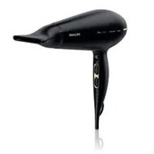 Philips Asciugacapelli con tecnologia ThermoProtect nero e oro HPS920/00