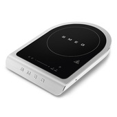 Smeg Piastra a induzione portatile Linea Collezione - Bianco Opaco - PIC01WHMEU