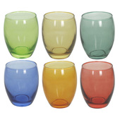 Tognana Porcellane Glass Multicolore 6 pz 400 ml