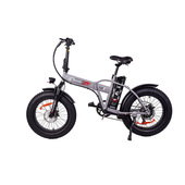 TEKLIO TF1 Fat Bike elettrica 20" grigia in acciaio