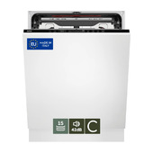 AEG Lavastoviglie Incasso 60 Cm - Int. Totale 15 Coperti Classe C 42 Dba MADE IN ITALY FSE74707P