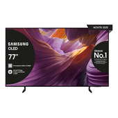 Samsung OLED AI TV 77" QE77S85FAEXZT 4K, Processore NQ4 AI Gen2, 4K AI Upscaling, Schermo antiriflesso, OLED HDR, Dolby Atmos & OTS Lite, Contour Design, Vision AI Smart TV, 2025