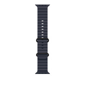 Apple MYPA3ZM/A accessorio indossabile intelligente Band Blu marino Fluoroelastomero, Titanio
