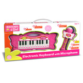 Bontempi Mini Keyboard and Karaoke Microphone