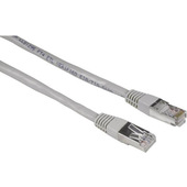 Hama Cavo rete Patch 8p8c M (RJ 45)/8p8c M (RJ 45), 3 metri, CAT 5e, STP, grigio, sfuso (25 pzz.)