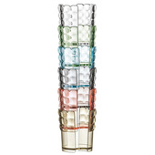 Fratelli Guzzini Set 6 reggibicchieri tiffany