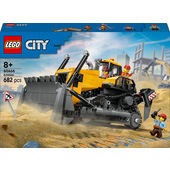 LEGO City Bulldozer giallo