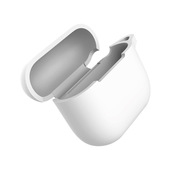 Eva Fruit Custodia AirPods 3 in silicone morbido con base piatta - bianco