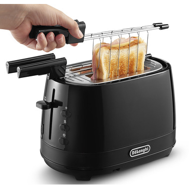 De’Longhi CTLAP2203.BK 2 fetta/e 550 W Nero