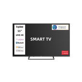 IOPLEE SMART TV 55" UHD 4K, Sistema operativo VIDAA, Triplo tuner DVBT2/C/S2, Certificato TivuSAT, Piedistallo centrale in metallo, Dolby Audio, Parental Control