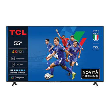 TCL P6K Serie Smart TV 4K Ultra HD 55" 55P6K, Dolby Audio, HDR10+, Google TV