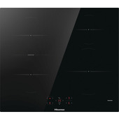 Hisense HI621FM piano cottura Nero Da incasso 59.5 cm Piano cottura a induzione 4 Fornello(i)