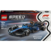LEGO Speed Champions 77249 Auto da Corsa F1 Williams Racing FW46 Macchina Giocattolo da Collezione con Minifigure, Bambini10+
