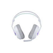 Logitech G G522 LIGHTSPEED, cuffia con microfono gaming wireless, microfono a banda completa, audio avanzato, Tri-Connect (LIGHTSPEED, Bluetooth, da USB A a C), per PC, Nintendo Switch/Switch 2 - Bianco