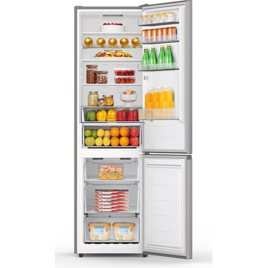 Hisense RB440N4ACA frigorifero con congelatore Libera installazione 336 L A Acciaio inox