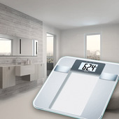 Beurer BG 13 Quadrato Grigio, Trasparente Bilancia pesapersone elettronica