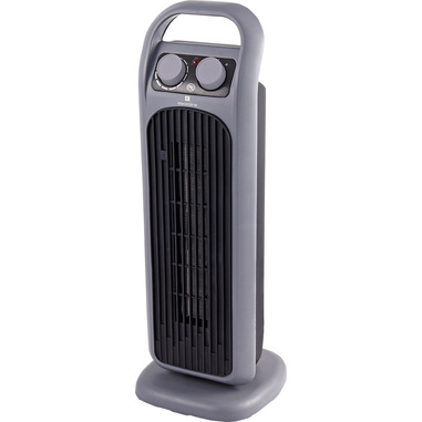 Electroline CTHE208 stufetta elettrica Interno Grigio 2000 W Riscaldatore ambiente elettrico con ventilatore