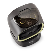 Imetec Silent Power Protection, Termoventilatore silenzioso, 2100 W, Stufetta Elettrica, Timer spegnimento programmabile, temperatura regolabile, 4 funzioni, termostato ambiente, funzione antigelo