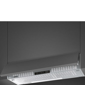 Smeg KSEIR92SE2 cappa aspirante Semintegrato (semincassato) Argento 225 m³/h
