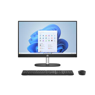 HP 24-cr0052nl AMD Ryzen™ 5 7520U 60,5 cm (23.8") 1920 x 1080 Pixel PC All-in-one 16 GB LPDDR5-SDRAM 512 GB SSD Windows 11 Home Wi-Fi 6 (802.11ax) Bianco