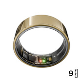 Ultrahuman Ring AIR – Monitor del sonno e dell'attività fisica, anello intelligente per uomo e donna, nessuna spesa per l'app per le funzioni standard, durata della batteria fino a 6 giorni (taglia 9)