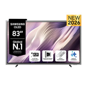 Samsung OLED AI TV 83" QE83S99HAEXZT 4K, Processore NQ4 AI Gen3, 4K AI Upscaling Pro, Glare Free, OLED HDR Pro, Motion Xcelerator 165Hz, Dolby Atmos & OTS+, FloatLayer Design, Vision AI Smart TV, 2026