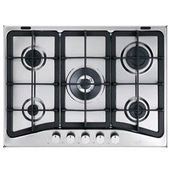 De’Longhi IF 57 PRO N piano cottura Acciaio inossidabile Da incasso 68 cm Gas 5 Fornello(i)