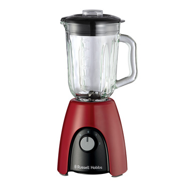 Russell Hobbs 27120-56 frullatore 1,5 L Frullatore da tavolo 650 W Nero, Rosso, Trasparente