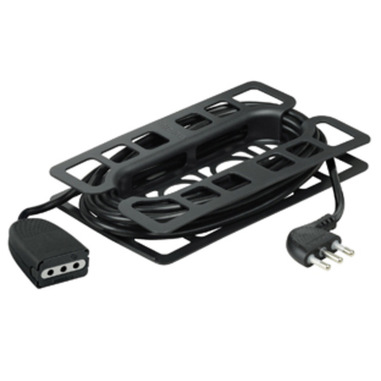 bticino 2537N 1AC outlet(s) 5m Nero prolunghe e multiple