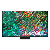 Samsung TV Neo QLED 4K 55” QE55QN90B Smart TV Wi-Fi Titan Black 2022, Mini LED, Processore Neo Quantum 4K, Quantum HDR, Gaming mode, Suono 3D
