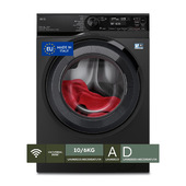 AEG Lavasciuga 10+6 Kg Classe D/A 1600 Giri MADE IN ITALY LWR7BLACK