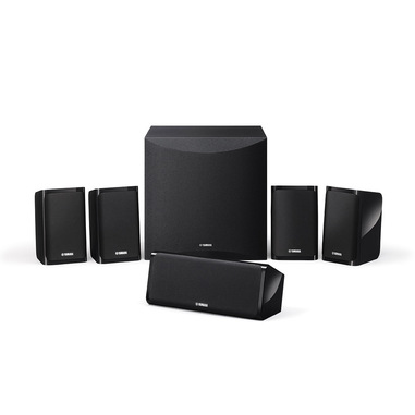 Yamaha NSP41 set di altoparlanti Home theatre Nero 5.1 canali 2-vie 100 W