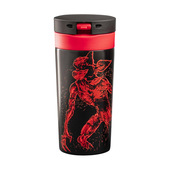 Bialetti STRTH04A tazza da viaggio 380 ml Nero, Rosso Acciaio inox