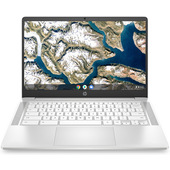 HP Chromebook 14a-nd0005nl 3015Ce 35,6 cm (14") Full HD AMD 3000 8 GB DDR4-SDRAM 128 GB eMMC Wi-Fi 5 (802.11ac) ChromeOS Bianco