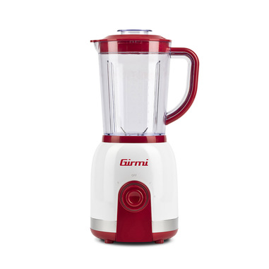Girmi FR27 frullatore Frullatore da tavolo 350 W Rosso, Trasparente, Bianco