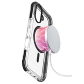 Cellularline Tetra Force Strong Guard Mag - iPhone 16 Custodia ultra protettiva, anti-shock compatibile con ecosistema Apple Magsafe