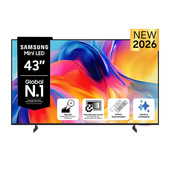 Samsung Mini LED AI TV 43" UE43M70HAUXZT 4K, Processore Mini LED 4K, 4K Upscaling, Color Booster, OTS Lite, Metal Stream Design, Vision AI Smart TV, 2026