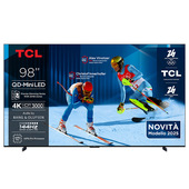 TCL Serie Smart TV QD-MiniLED 4K 98" 98C7K, 144Hz, audio B&O, Dolby Vision IQ & Atmos, Google TV