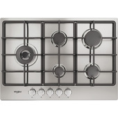 Whirlpool Piano cottura a gas - TGML 761 IX R Made in Italy