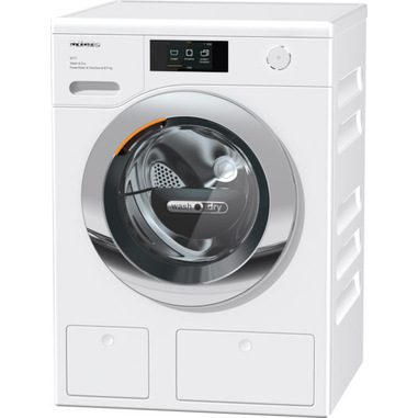 Miele WTR860 WPM PWash & TDos 8/5 kg lavasciuga Libera installazione Caricamento frontale Bianco D