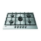 Ignis THK 751 W/IX/N IT Acciaio inossidabile Da incasso Gas 5 Fornello(i)